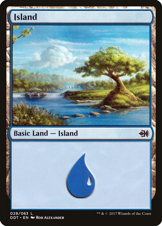 Island (28) [Duel Decks: Merfolk vs. Goblins] | Shuffle n Cut Hobbies & Games