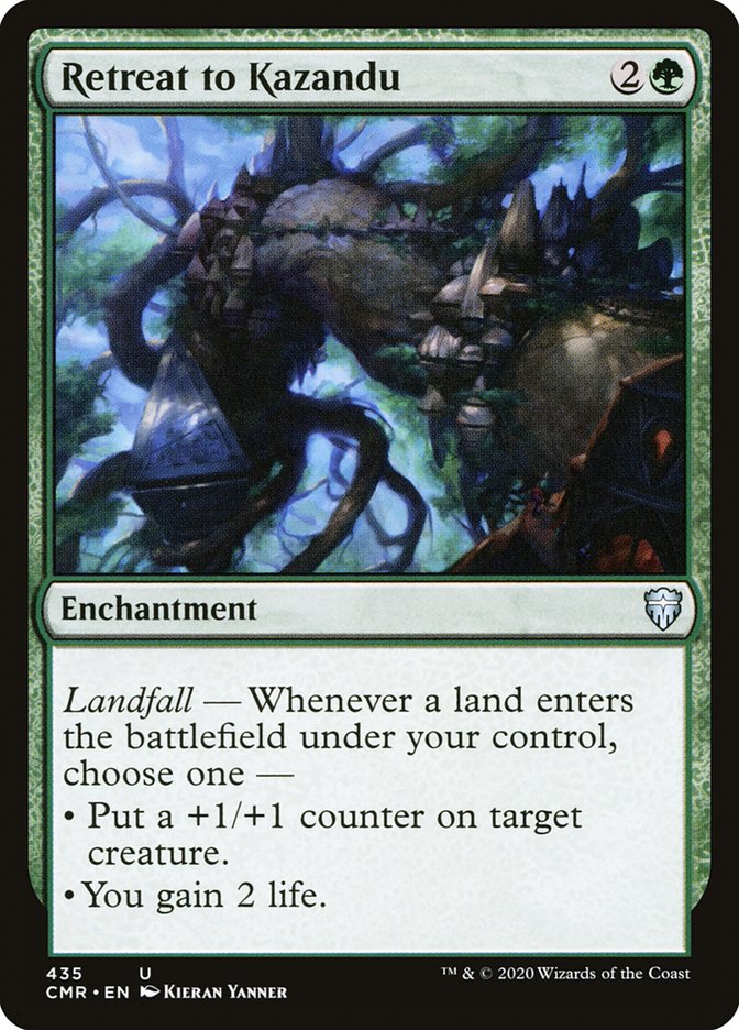 Retreat to Kazandu [Commander Legends] | Shuffle n Cut Hobbies & Games