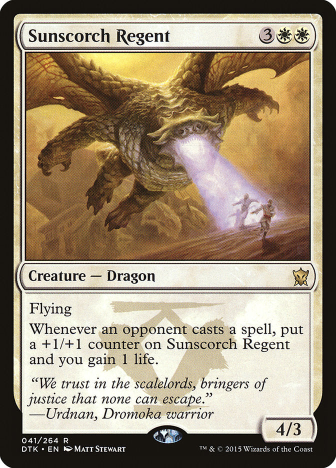Sunscorch Regent [Dragons of Tarkir] | Shuffle n Cut Hobbies & Games