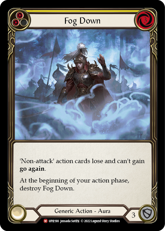 Fog Down [UPR190] (Uprising)  Rainbow Foil | Shuffle n Cut Hobbies & Games