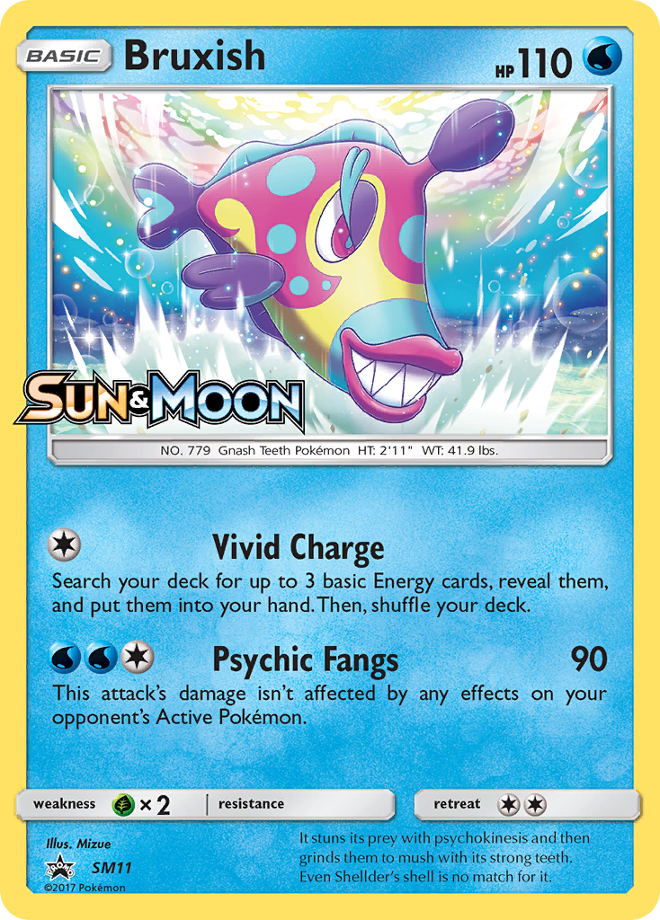 Bruxish (SM11) [Sun & Moon: Black Star Promos] | Shuffle n Cut Hobbies & Games