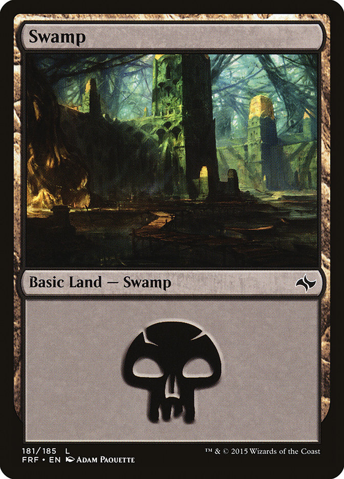 Swamp (181) [Fate Reforged] | Shuffle n Cut Hobbies & Games
