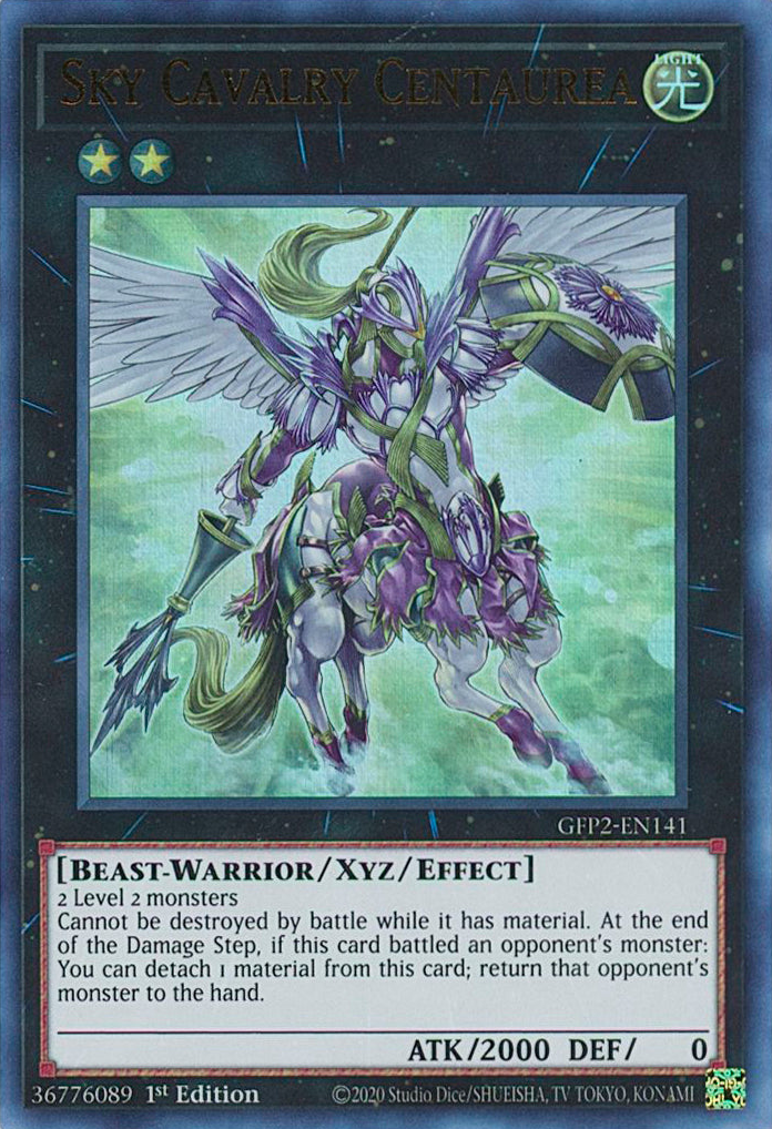 Sky Cavalry Centaurea [GFP2-EN141] Ultra Rare | Shuffle n Cut Hobbies & Games