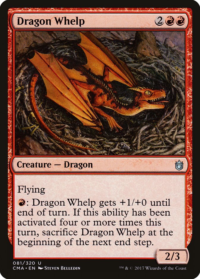 Dragon Whelp [Commander Anthology] | Shuffle n Cut Hobbies & Games