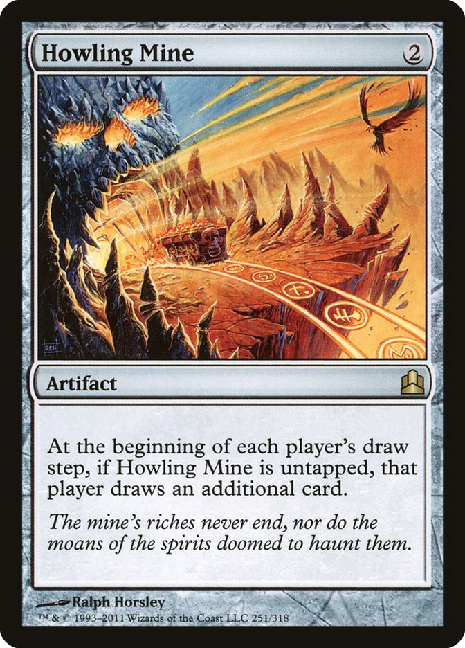 Howling Mine [Commander 2011] | Shuffle n Cut Hobbies & Games