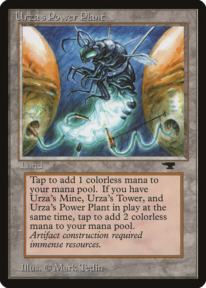 Urza's Power Plant (Insect) [Antiquities] | Shuffle n Cut Hobbies & Games