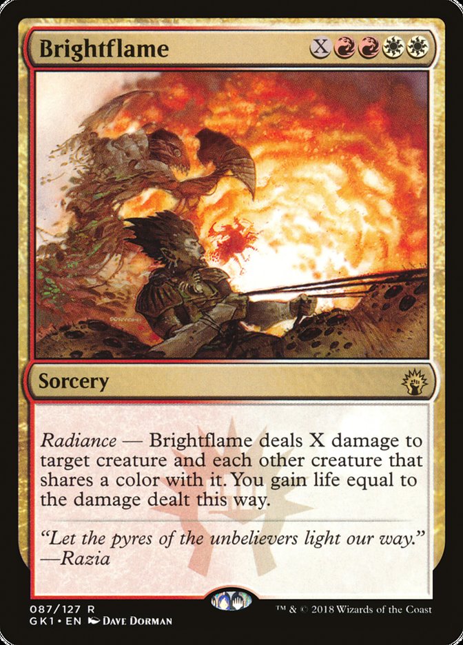 Brightflame [Guilds of Ravnica Guild Kit] | Shuffle n Cut Hobbies & Games