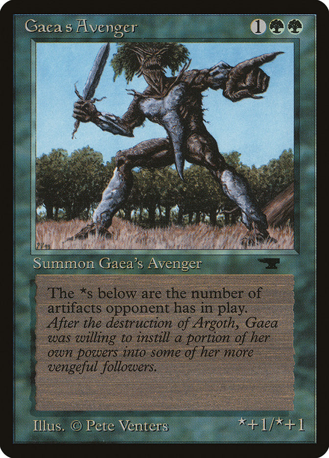 Gaea's Avenger [Antiquities] | Shuffle n Cut Hobbies & Games