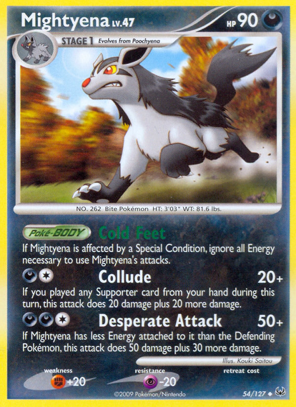 Mightyena (54/127) [Platinum: Base Set] | Shuffle n Cut Hobbies & Games
