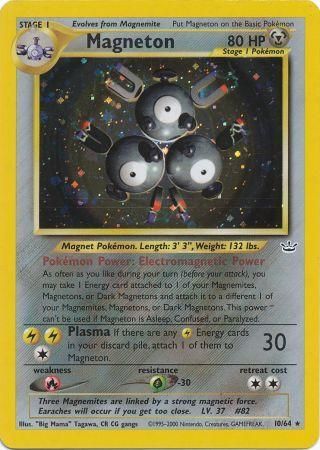 Magneton (10/64) [Neo Revelation Unlimited] | Shuffle n Cut Hobbies & Games