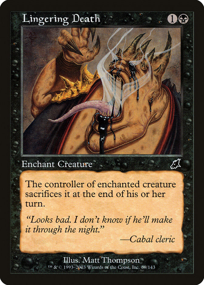 Lingering Death [Scourge] | Shuffle n Cut Hobbies & Games