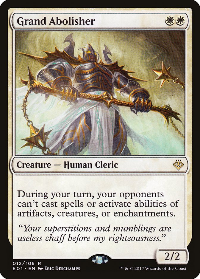 Grand Abolisher [Archenemy: Nicol Bolas] | Shuffle n Cut Hobbies & Games