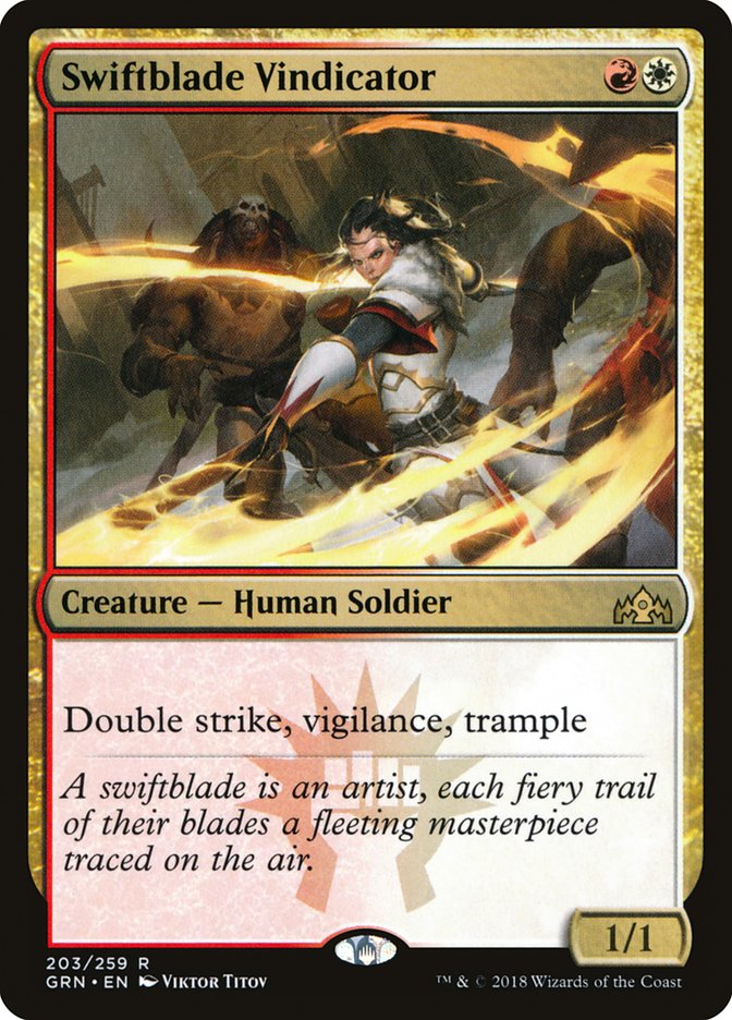 Swiftblade Vindicator [Guilds of Ravnica] | Shuffle n Cut Hobbies & Games