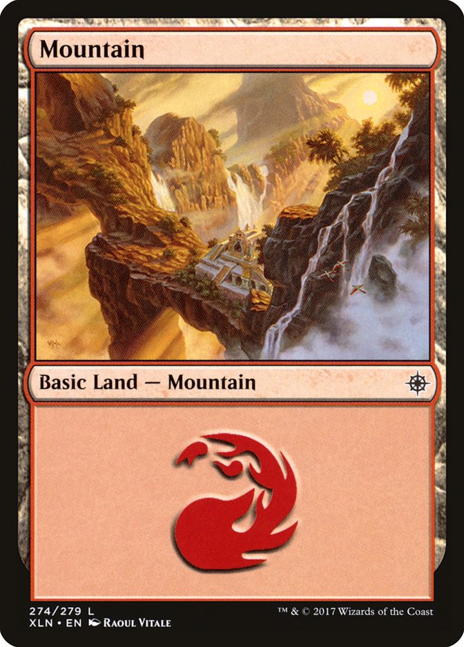 Mountain (274) [Ixalan] | Shuffle n Cut Hobbies & Games