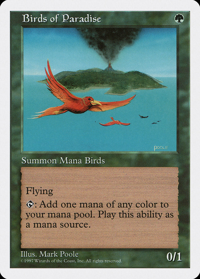 Birds of Paradise [Fifth Edition] | Shuffle n Cut Hobbies & Games