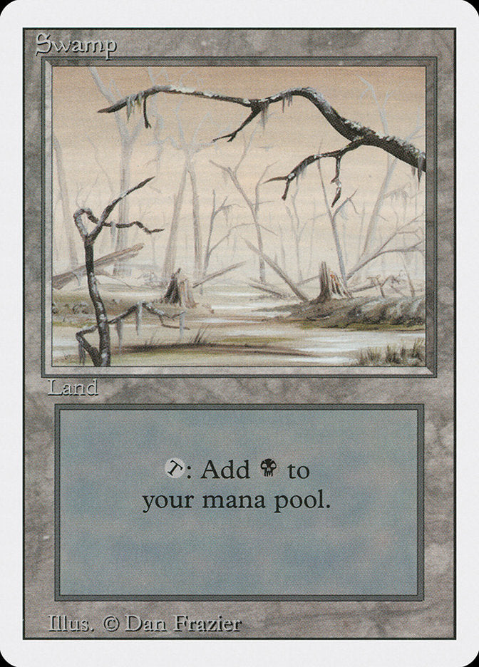Swamp (Orange Sky) [Revised Edition] | Shuffle n Cut Hobbies & Games