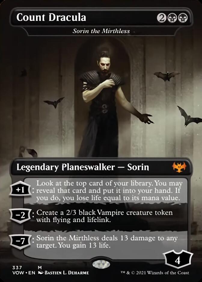 Sorin the Mirthless - Count Dracula [Innistrad: Crimson Vow] | Shuffle n Cut Hobbies & Games