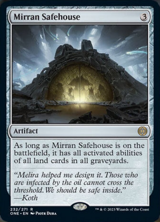 Mirran Safehouse [Phyrexia: All Will Be One] | Shuffle n Cut Hobbies & Games