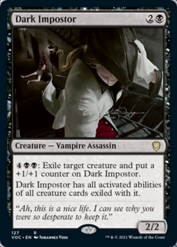 Dark Impostor [Innistrad: Crimson Vow Commander] | Shuffle n Cut Hobbies & Games
