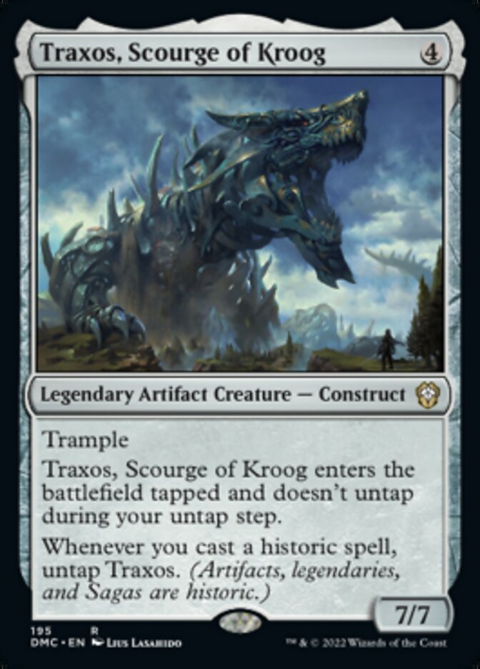 Traxos, Scourge of Kroog [Dominaria United Commander] | Shuffle n Cut Hobbies & Games