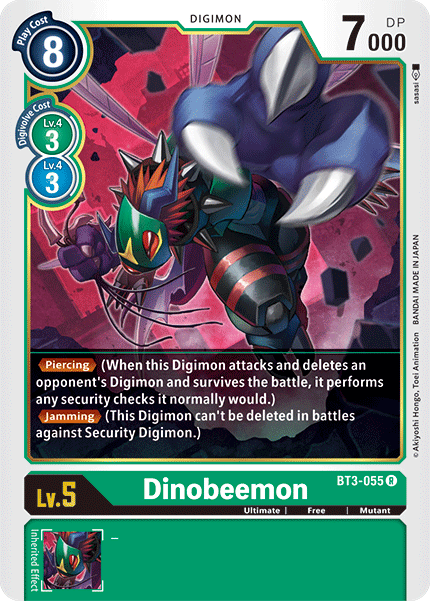 Dinobeemon [BT3-055] [Release Special Booster Ver.1.5] | Shuffle n Cut Hobbies & Games