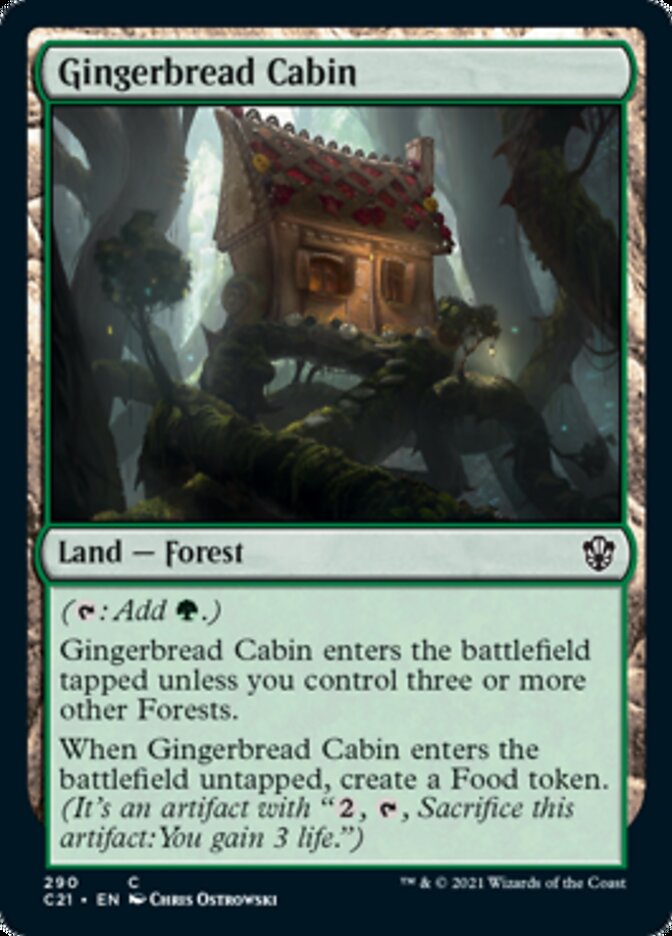 Gingerbread Cabin [Commander 2021] | Shuffle n Cut Hobbies & Games