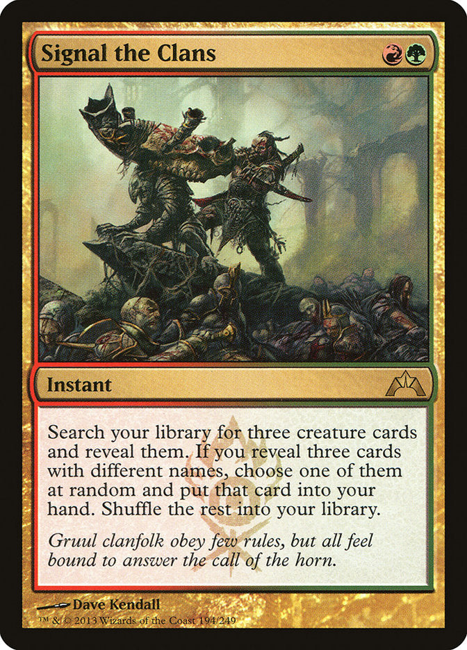 Signal the Clans [Gatecrash] | Shuffle n Cut Hobbies & Games