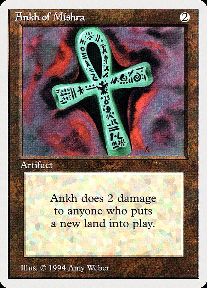 Ankh of Mishra [Summer Magic / Edgar] | Shuffle n Cut Hobbies & Games