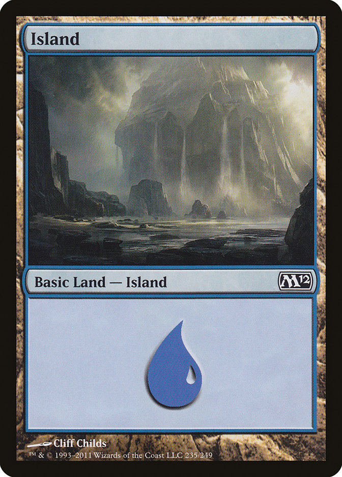 Island (235) [Magic 2012] | Shuffle n Cut Hobbies & Games