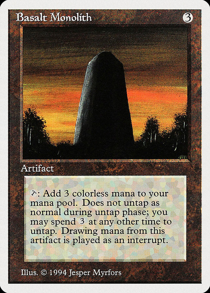 Basalt Monolith [Summer Magic / Edgar] | Shuffle n Cut Hobbies & Games