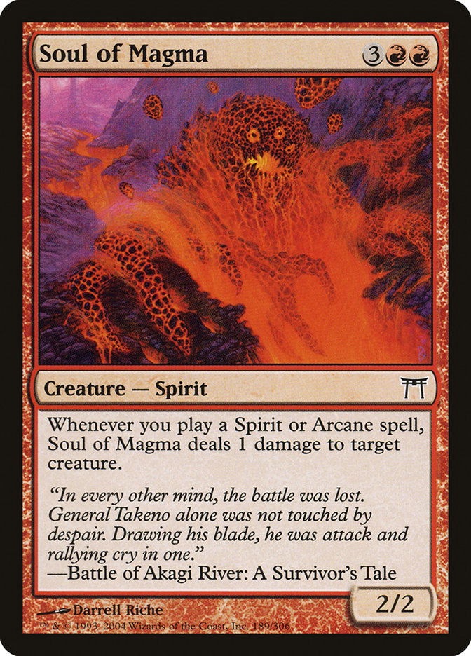 Soul of Magma [Champions of Kamigawa] | Shuffle n Cut Hobbies & Games