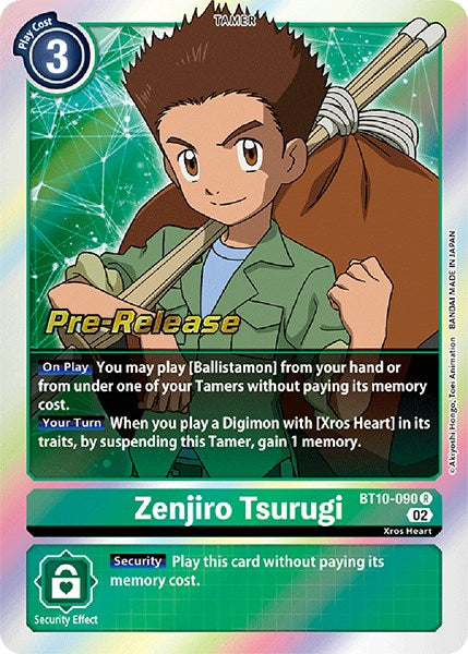 Zenjiro Tsurugi [BT10-090] [Xros Encounter Pre-Release Cards] | Shuffle n Cut Hobbies & Games