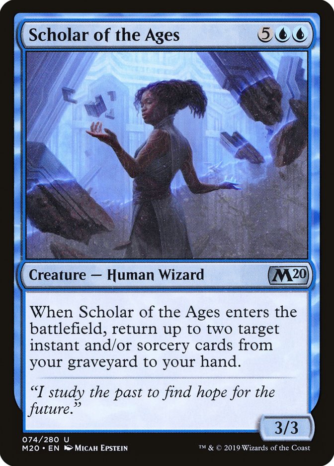 Scholar of the Ages [Core Set 2020] | Shuffle n Cut Hobbies & Games