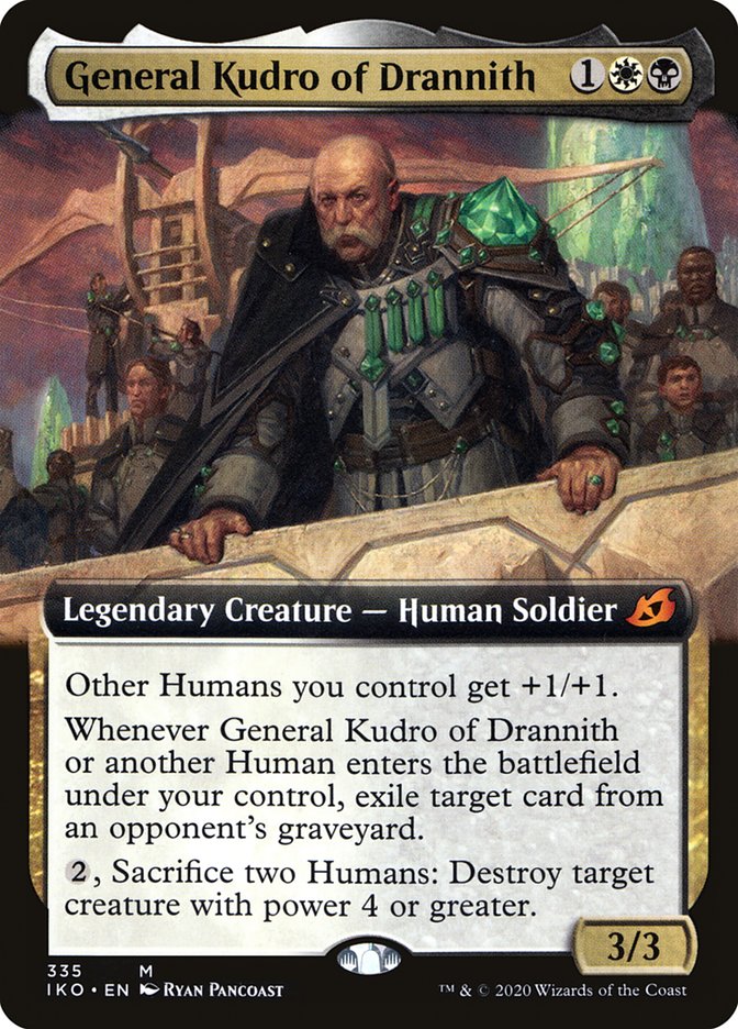 General Kudro of Drannith (Extended Art) [Ikoria: Lair of Behemoths] | Shuffle n Cut Hobbies & Games