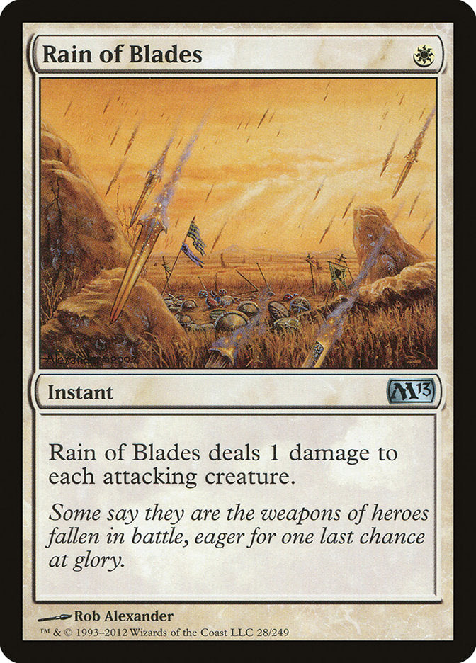 Rain of Blades [Magic 2013] | Shuffle n Cut Hobbies & Games