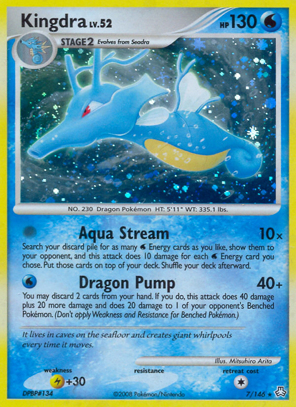 Kingdra (7/146) [Diamond & Pearl: Legends Awakened] | Shuffle n Cut Hobbies & Games