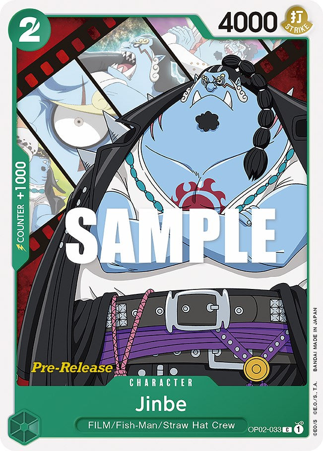 Jinbe [Paramount War Pre-Release Cards] | Shuffle n Cut Hobbies & Games