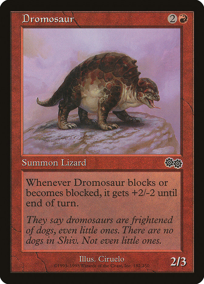 Dromosaur [Urza's Saga] | Shuffle n Cut Hobbies & Games