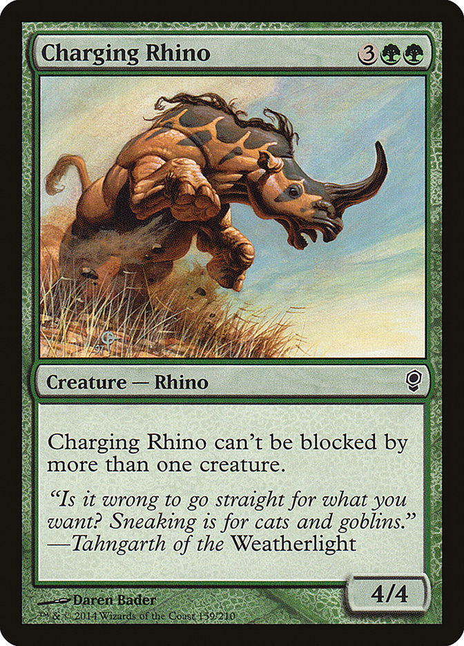 Charging Rhino [Conspiracy] | Shuffle n Cut Hobbies & Games