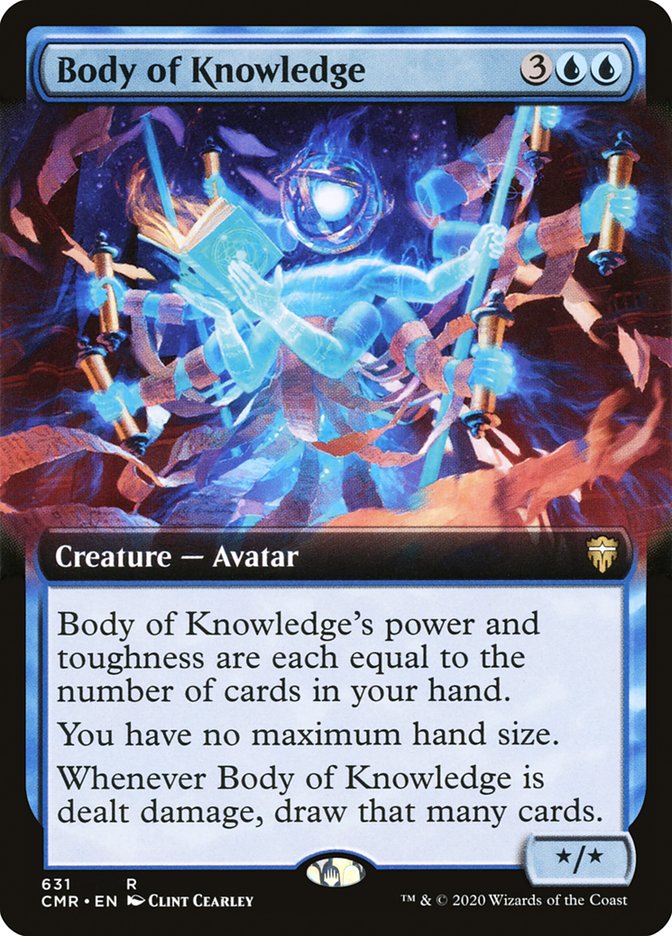 Body of Knowledge (Extended Art) [Commander Legends] | Shuffle n Cut Hobbies & Games