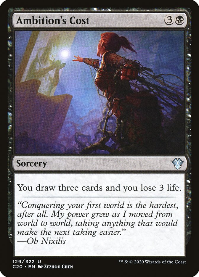 Ambition's Cost [Commander 2020] | Shuffle n Cut Hobbies & Games