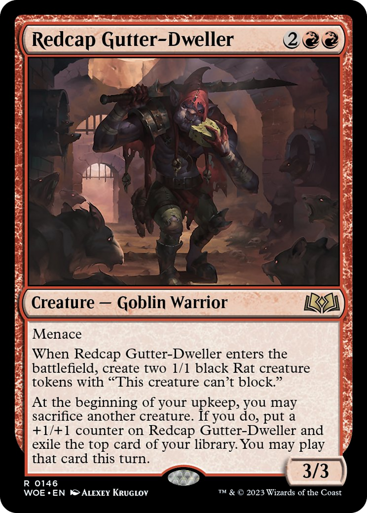Redcap Gutter-Dweller [Wilds of Eldraine] | Shuffle n Cut Hobbies & Games