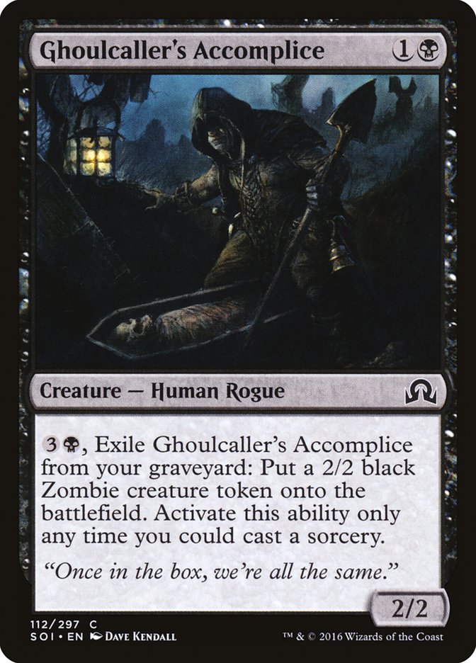 Ghoulcaller's Accomplice [Shadows over Innistrad] | Shuffle n Cut Hobbies & Games