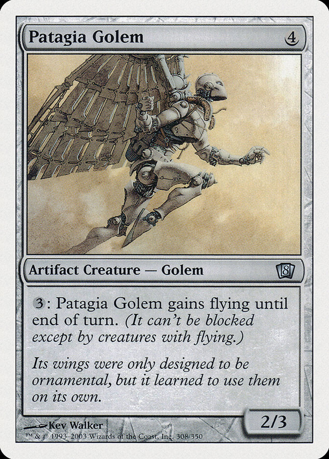 Patagia Golem [Eighth Edition] | Shuffle n Cut Hobbies & Games