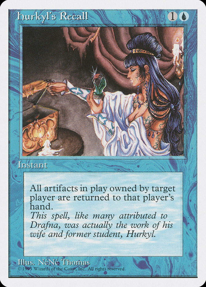 Hurkyl's Recall [Fourth Edition] | Shuffle n Cut Hobbies & Games