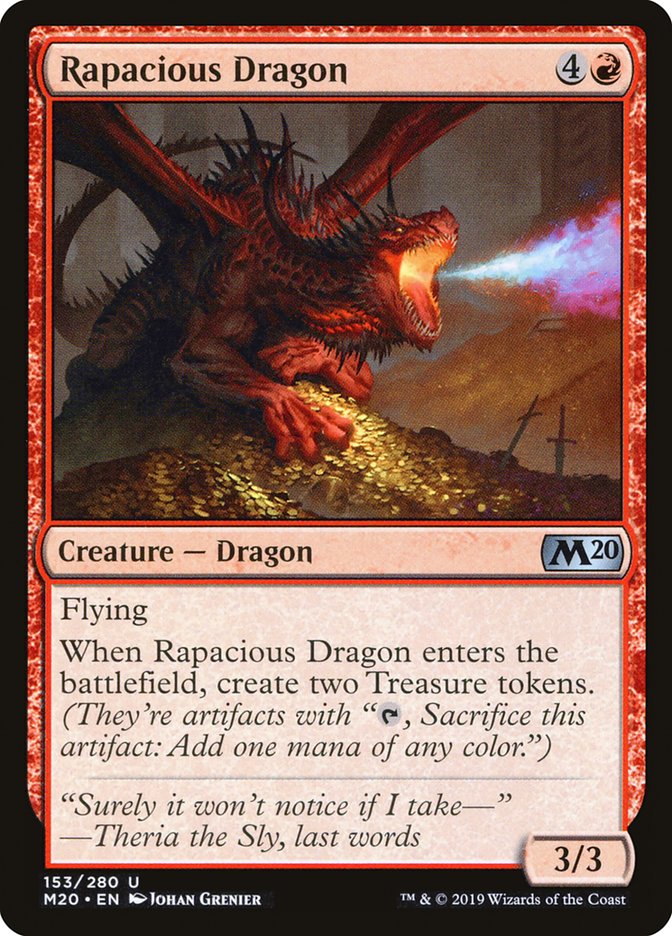 Rapacious Dragon [Core Set 2020] | Shuffle n Cut Hobbies & Games