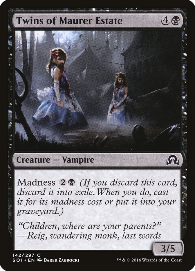 Twins of Maurer Estate [Shadows over Innistrad] | Shuffle n Cut Hobbies & Games