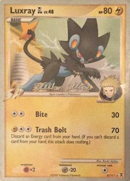 Luxray GL LV.48 (9/111) (Luxdrill - Stephen Silvestro) [World Championships 2009] | Shuffle n Cut Hobbies & Games