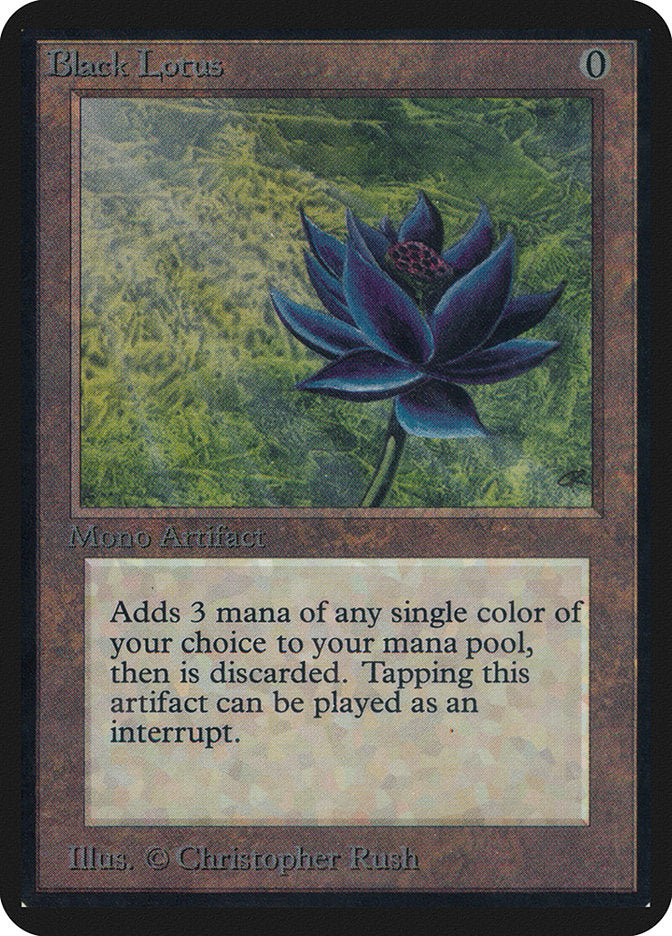 Black Lotus [Alpha Edition] | Shuffle n Cut Hobbies & Games