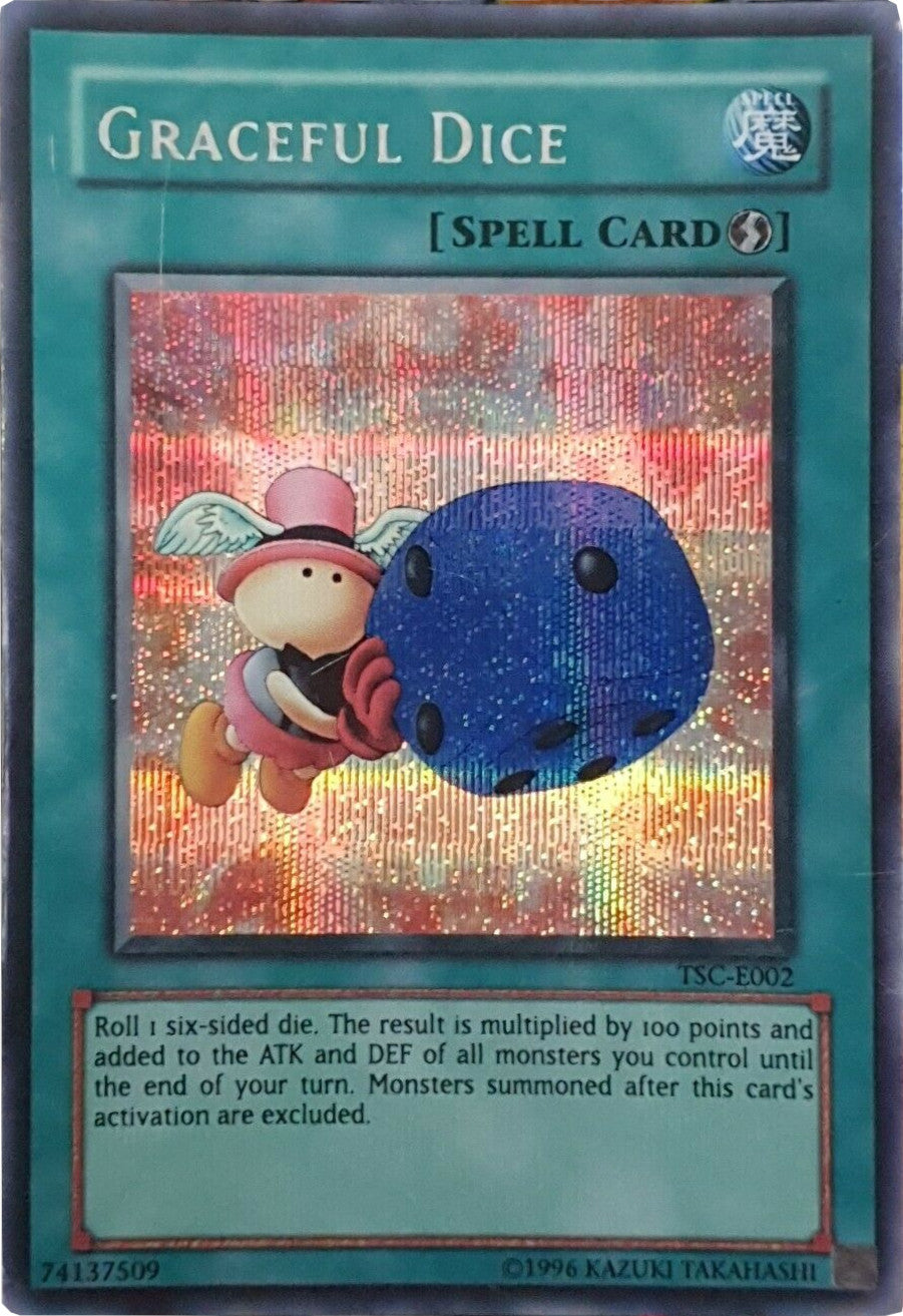 Graceful Dice [TSC-E002] Secret Rare | Shuffle n Cut Hobbies & Games